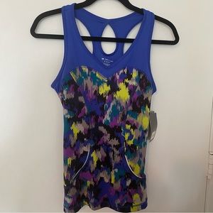 Tek Gear Multi-Colored Workout Top - Medium. NWT.